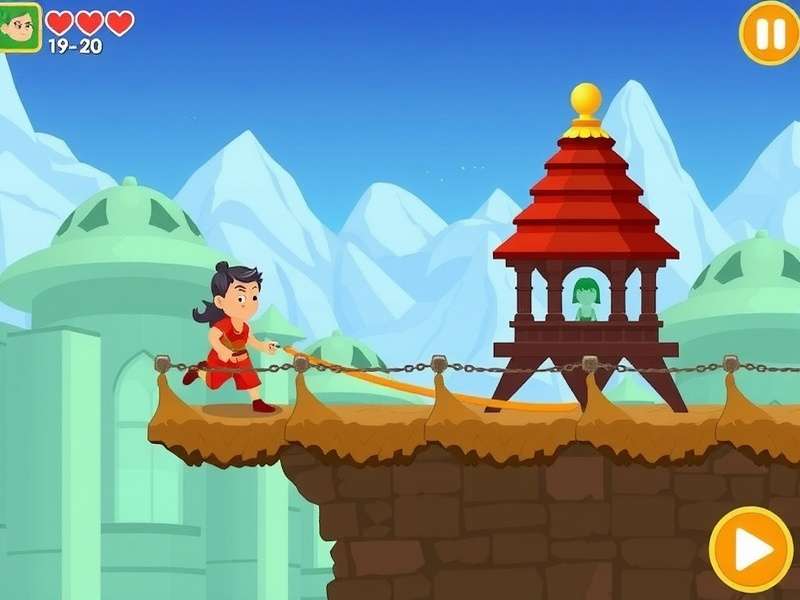 Baidyanath Temple Sprint Gameplay Screenshot